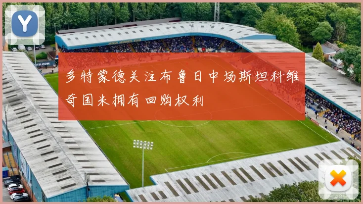 多特蒙德关注布鲁日中场斯坦科维奇国米拥有回购权利